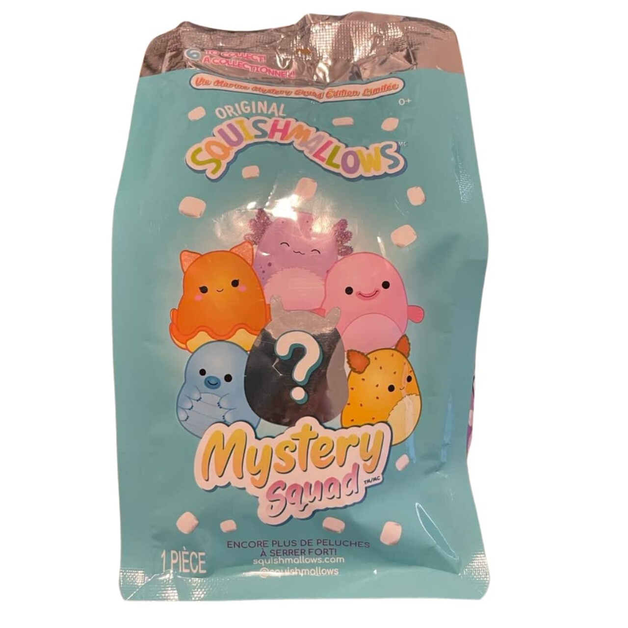 Squishmallows Squishmallow Kellytoy 2021 Limited Edition Sealife Mystery Squad Bag 5 Plush -